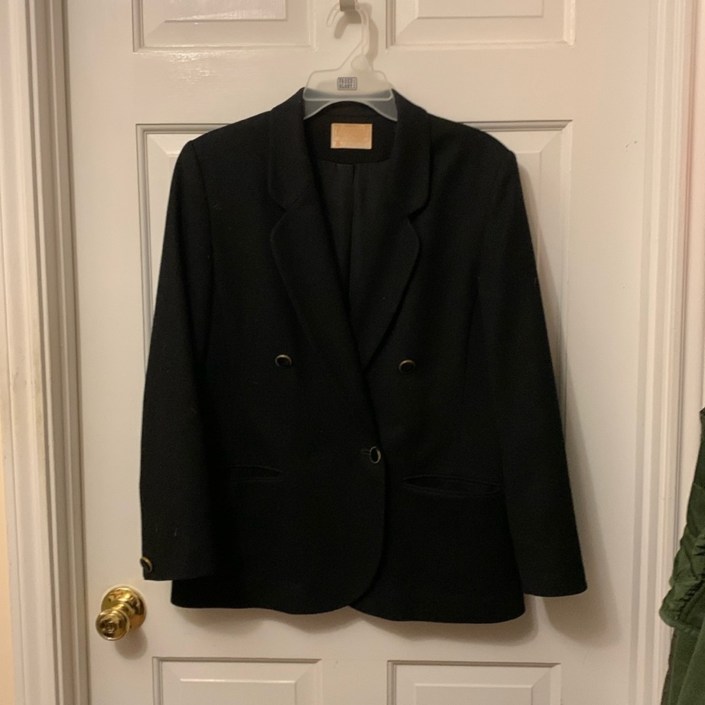 Pendleton Black Wool Women’s Blazer - image 1